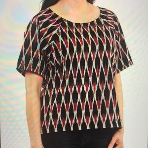 NWT Prairie Underground Wednesday Shirt RBW Ikat